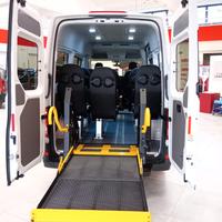 Man TGE allestito per trasporto disabili carrozzin