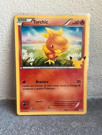 Pokémon Torchic 11/25 McDonald’s 25th Anniversario
