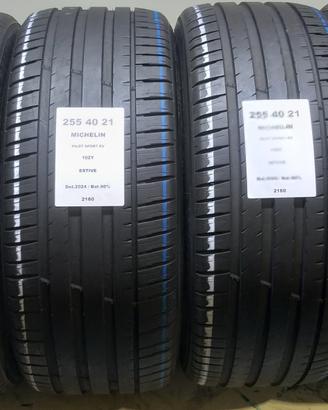 4 GOMME 255 40 21 MICHELIN A2160