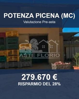 Immobile in asta di 520 m² a Potenza Picena