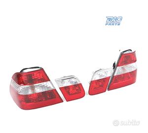 FANALI BMW E46 01-05 ROSSO CROMATO