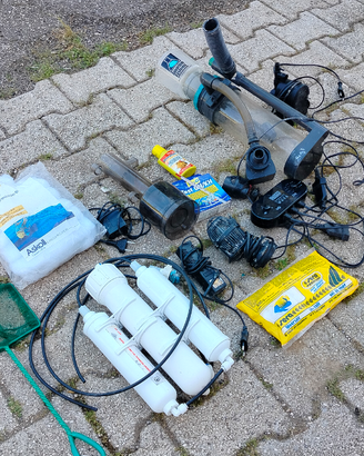 Materiale aquario Marino