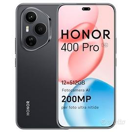Honor 400 Pro Black 12/512 nuovo