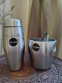 Set Alessi shaker con porta ghiaccio 