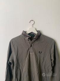 Polo Fred Perry manica lunga - S - 100% cotone
