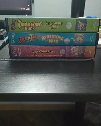 piccolo lotto 3 VHS Disney zio peperone