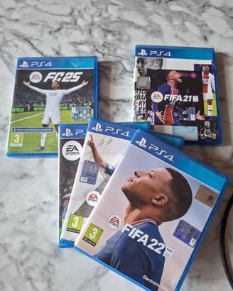 GIOCHI PLAY STATION 4 FIFA DAL 2021 AL 2025