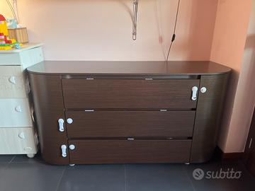 Cassettiera legno