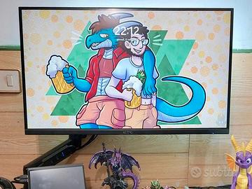 🖥️ Monitor 27" 2K QHD Fast IPS 180Hz - Come Nuovo