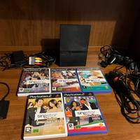 PlayStation 2 Slim + SingStar completo + 5 giochi