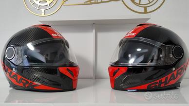 caschi Shark mai usati fibra di carbonio 