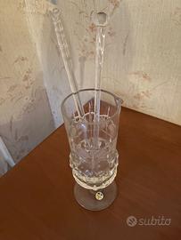 Set da cocktail in cristallo