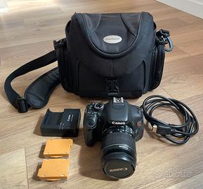 Canon EOS Rebel T3I + Canon Zoom Lens 18-55 mm