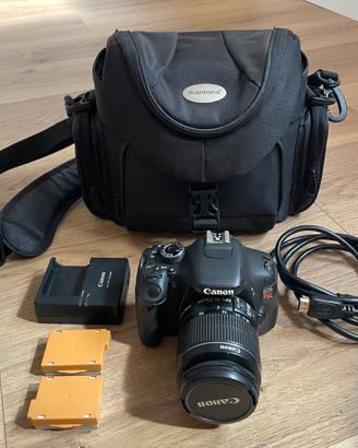 Canon EOS Rebel T3I + Canon Zoom Lens 18-55 mm