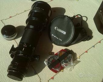 Canon FD 400 mm f.4,5 + FD 1,4X