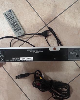 Lettore dvd  jvc MODEL NO. XV-N316S