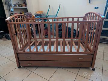 Culla anni '90 in legno