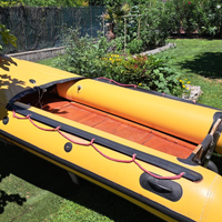 Gommone in neoprene con motore selva 15 cv