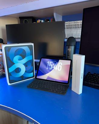 Apple ipad Air (2020) 64gb, tastiera, pencil 2