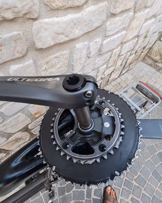 Guarnitura shimano ultegra 50x34.