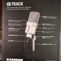 Microfono a condensatore USB  samson G-track 