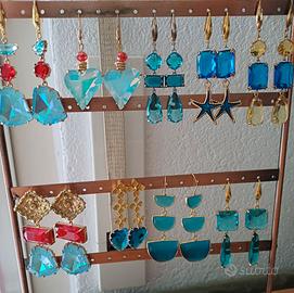 Orecchini in cristallo