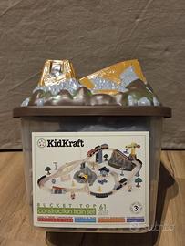 KidKraft pista in legno con trenino 3+