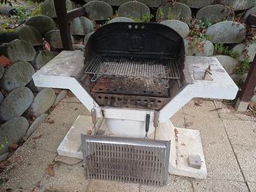 Barbecue in pietra 