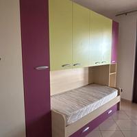 Cameretta con armadio a ponte