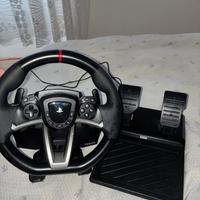Volante + pedali per Playstation