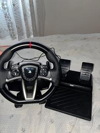 Volante + pedali per Playstation