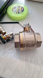 Valvola a sfera in ottone di alta qualità DN50