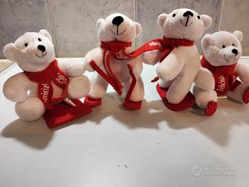 peluches orsetti collezione Coca-cola 