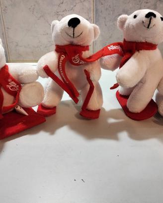 peluches orsetti collezione Coca-cola 