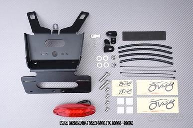 Portatarga corto KTM ENDURO SMC 690 / R 2008 2018
