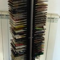 Porta cd ikea legno/acciaio