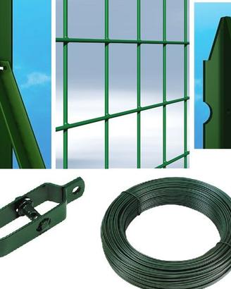 Recinzione Completa 25mt Rete Metallica h150