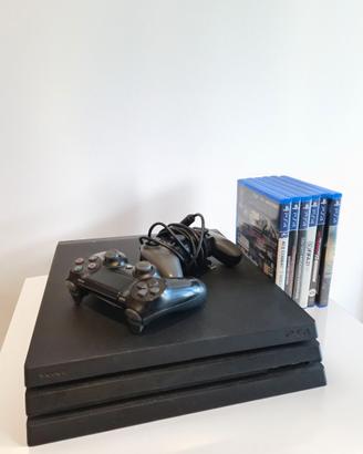 Ps4 Pro  1TB di hard disk + Giochi