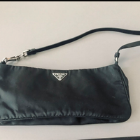 PRADAesclusivaMINIborsaBAGUETTEallSEASONtelaVELA