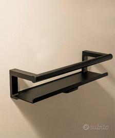 Mensola bagno nera