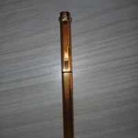 stilografica Cartier placcata oro
