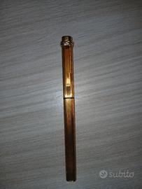 stilografica Cartier placcata oro
