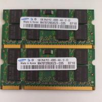 Memoria RAM SOIMM Samsung  2x1GB 2Rx8 PC2 - 4200S