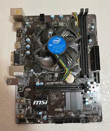 Kit Scheda madre MSI+CPU i3+DISSIPATORE + ventola