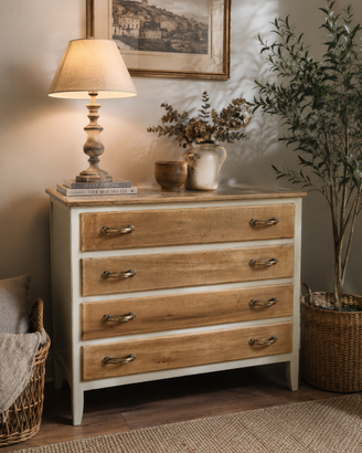 Cassettiera in legno