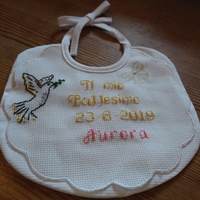 Bavaglini ricamati bimbi