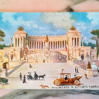 ROMA: VITTORIANO - 1914 - VIAGGIATA