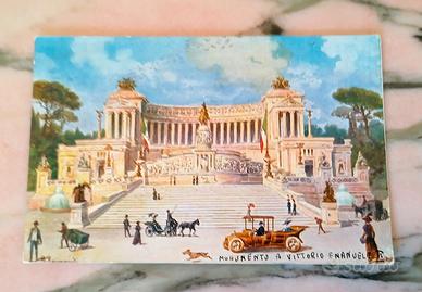 ROMA: VITTORIANO - 1914 - VIAGGIATA