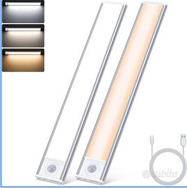 2 Luci Led Sottopensile 30CM con Sensore