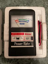 tester batteria 6V e 4,8V